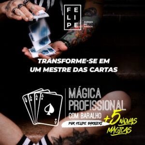 Curso de Mágica Profissional Com Baralho por Felipe Barbieri