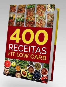 400 Receitas Fit e Low Carb para emagrecer, e-book