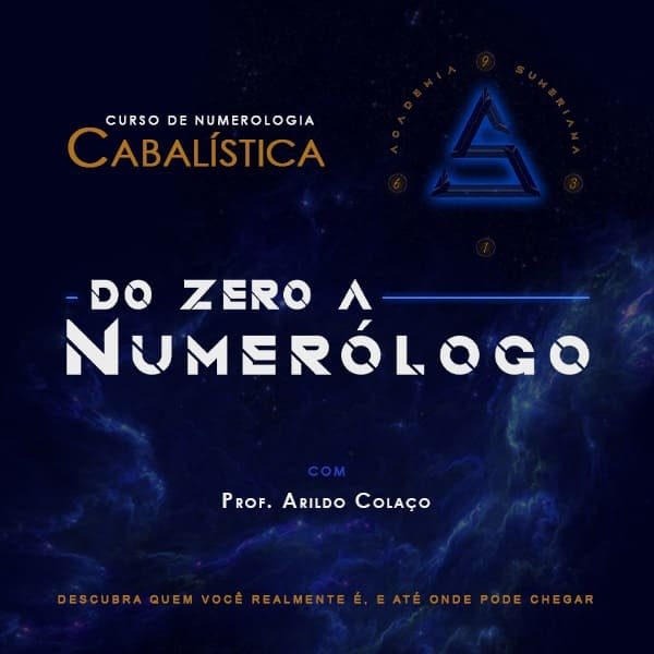 Do Zero a Numerólogo Arildo Colaço academiasumeriana Curso diário - DIcas