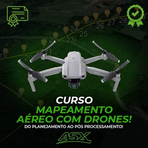 Curso Mapeamento Aéreo com Drones
