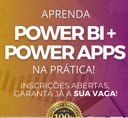 Curso completo de  POWER BI + POWER APPS Curso.blog.br