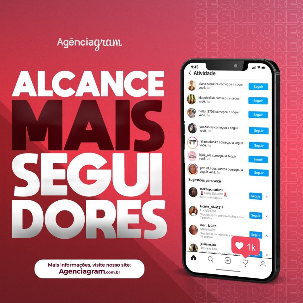 Agenciagram Automação seguidores Instagram Curso.blog.br