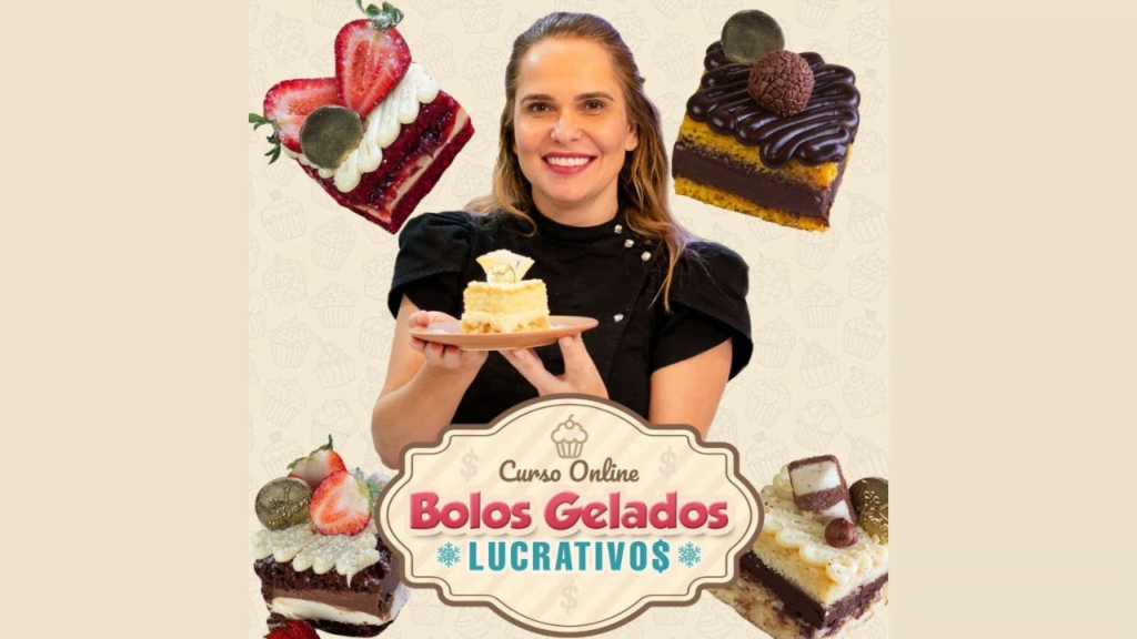 Bolos Gelados Lucrativos Chef Isis Alvarez