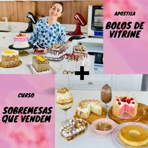 Apostila Bolos de Vitrine + Curso Sobremesas que Vendem!Marrara Bortoloti Empresario Conectado