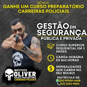 Superior Sequencial de Gestão em Segurança Pública - Instituto Oliver