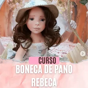 Curso Boneca de Pano Realista Rebeca