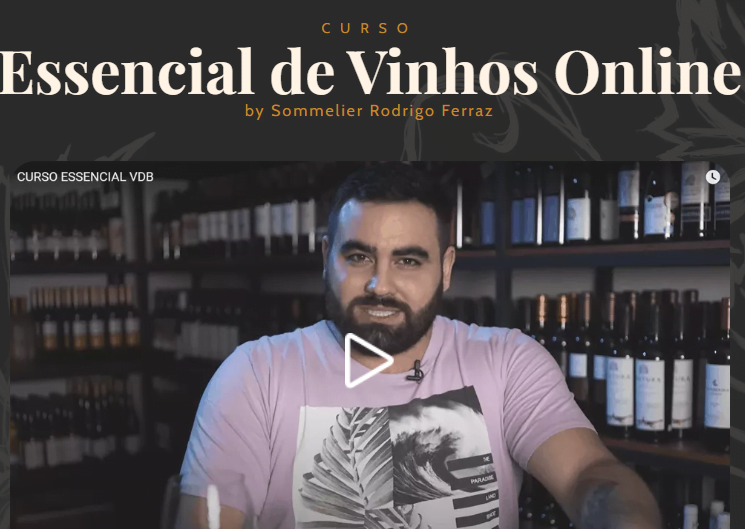 Curso Vinhos sommelier Rodrigo Ferraz