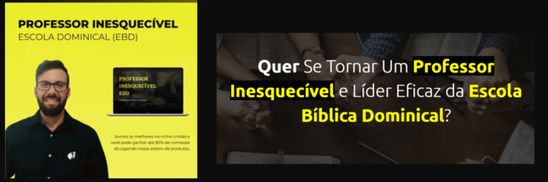 Curso Professor Inesquecível EBD APERFEIÇOAMENTO CRISTÃ