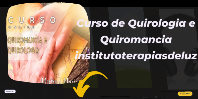 Curso de Quirologia e Quiromancia institutoterapiasdeluz