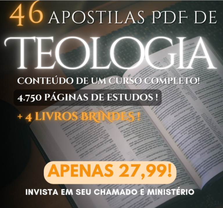 APOSTILAS DE TEOLOGIA EM PDF para download
