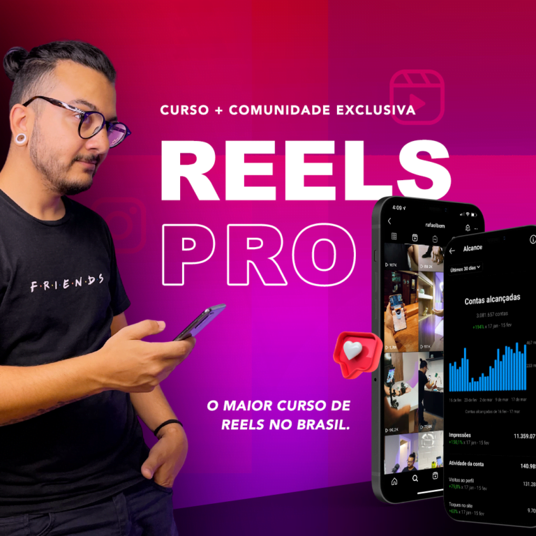 REELSPRO o melhor curso para instragram de Reels com preço acessível