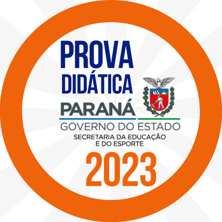 Preparatório Prova Didática – Professor/Pedagogo – Concurso SEED/PR 2023