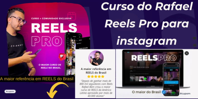 Reels Pro cupom de deconto ( por tempo limitado ) Empresario Conectado