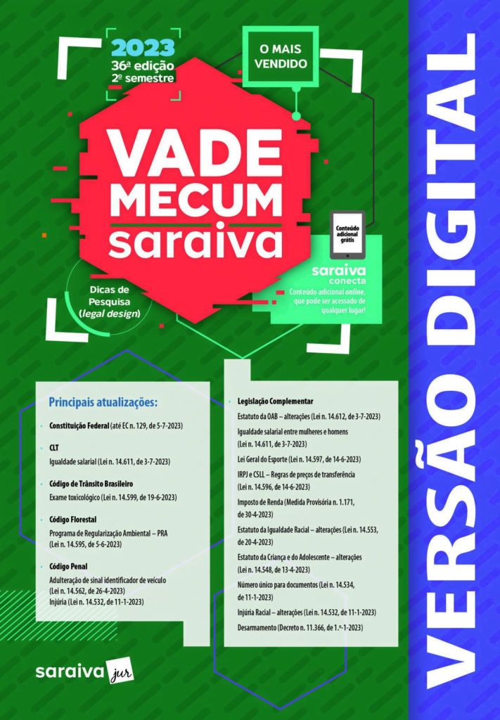 Vade Mecum Saraiva edição 2023  (LANÇAMENTO)