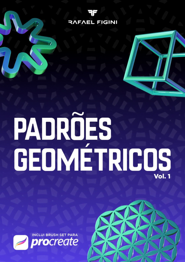 Padrões Geométricos para Tatuagem Vol. 1 – (PDF e Brush de Procreate)