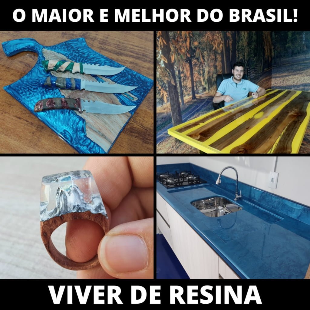 Torne-se um Mestre da Resina com o Viver de Resina 4.0, o Top Curso no Brasil Curso diário - DIcas