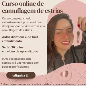 Curso Camuflagem de estrias Jennifer Tavares