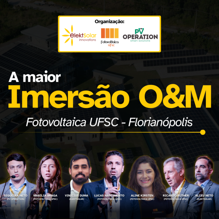 Imersão O&M: no Laboratório Fotovoltaica da UFSC