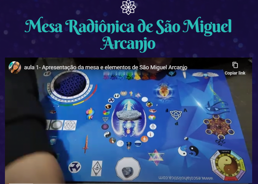 Mesa Radiônica de São Miguel Arcanjo: Uma Jornada de Equilíbrio e Bem-Estar