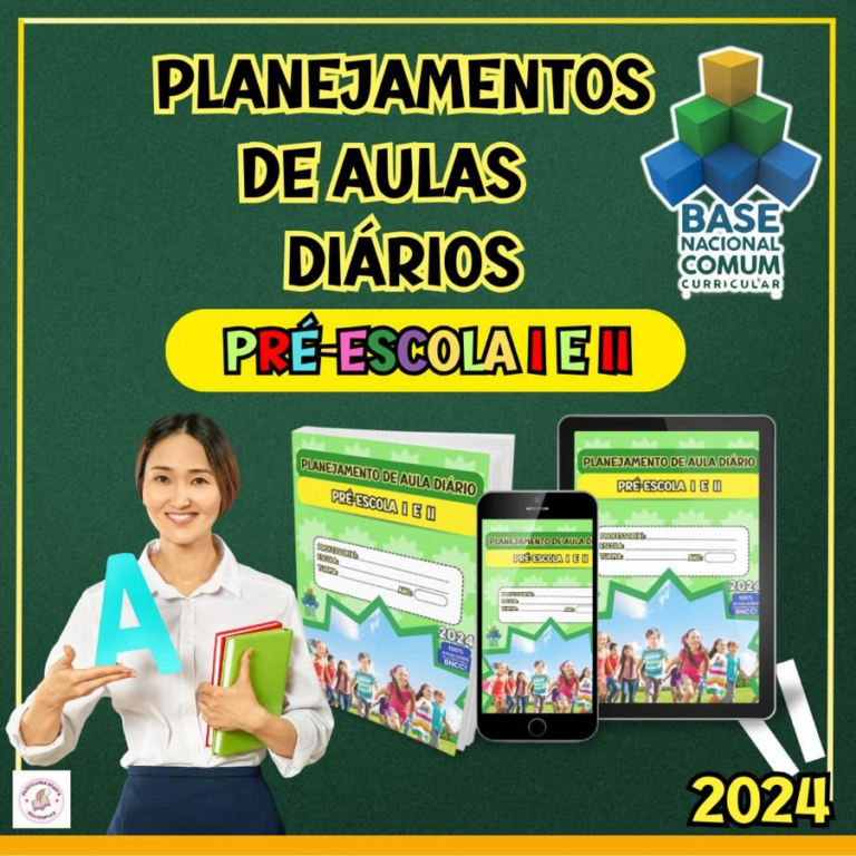 PLANEJAMENTO DIÁRIO PRÉ I E II – ANUAL 2024