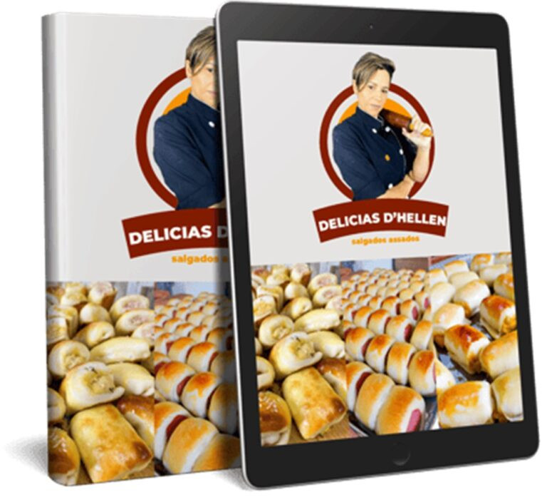 Ebook Interativo de Salgados Assados – Delicias Hellen PDF
