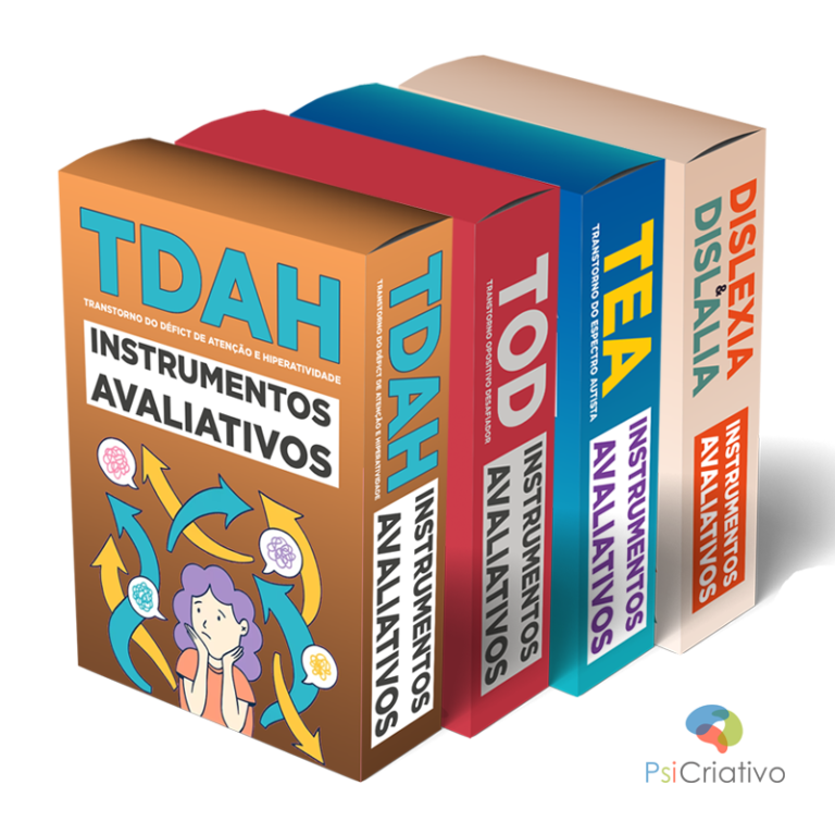COMBO DE AVALIAÇÃO – TDAH, TOD, TEA, DISLEXIA