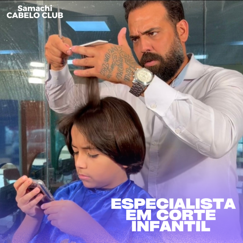 Corte de cabelo Infantil com Marcus Samachi: Torne-se um Profissional de Sucesso