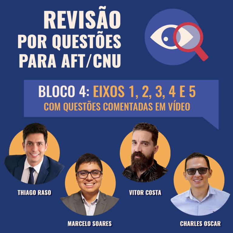 Curso Revisão por QUESTÕES para AFT/CNU – Charles Oscar vale a pena?