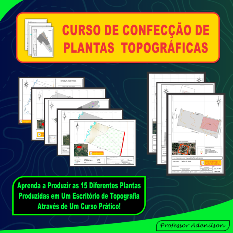 Curso de Confecção de Plantas Para Topografia Cadastral