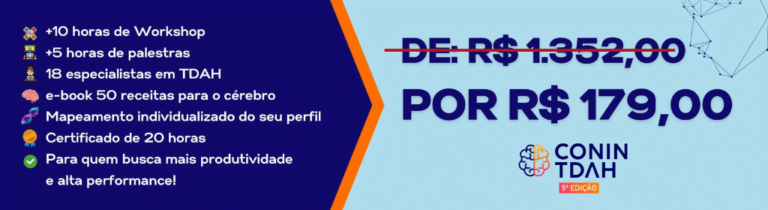 Como Posso Utilizar o 5º CONIN TDAH – TDAH de Todos os Ângulos