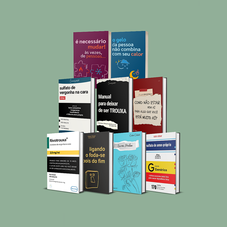 Pack: 9 Livros (Todos os Livros de Caio César) 28 https://go.hotmart.com/W22315763O