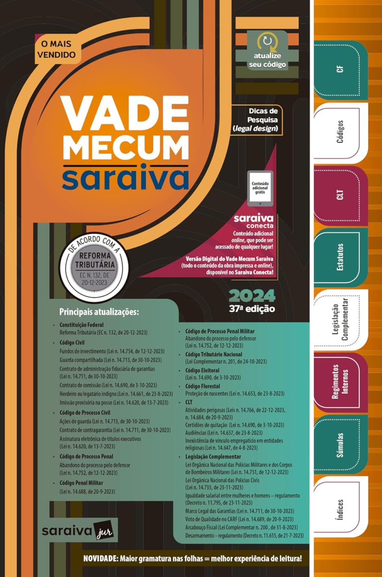 Vade Mecum Saraiva – Tradicional – 37ª edição por Editora Saraiva | EBOOK PDF
