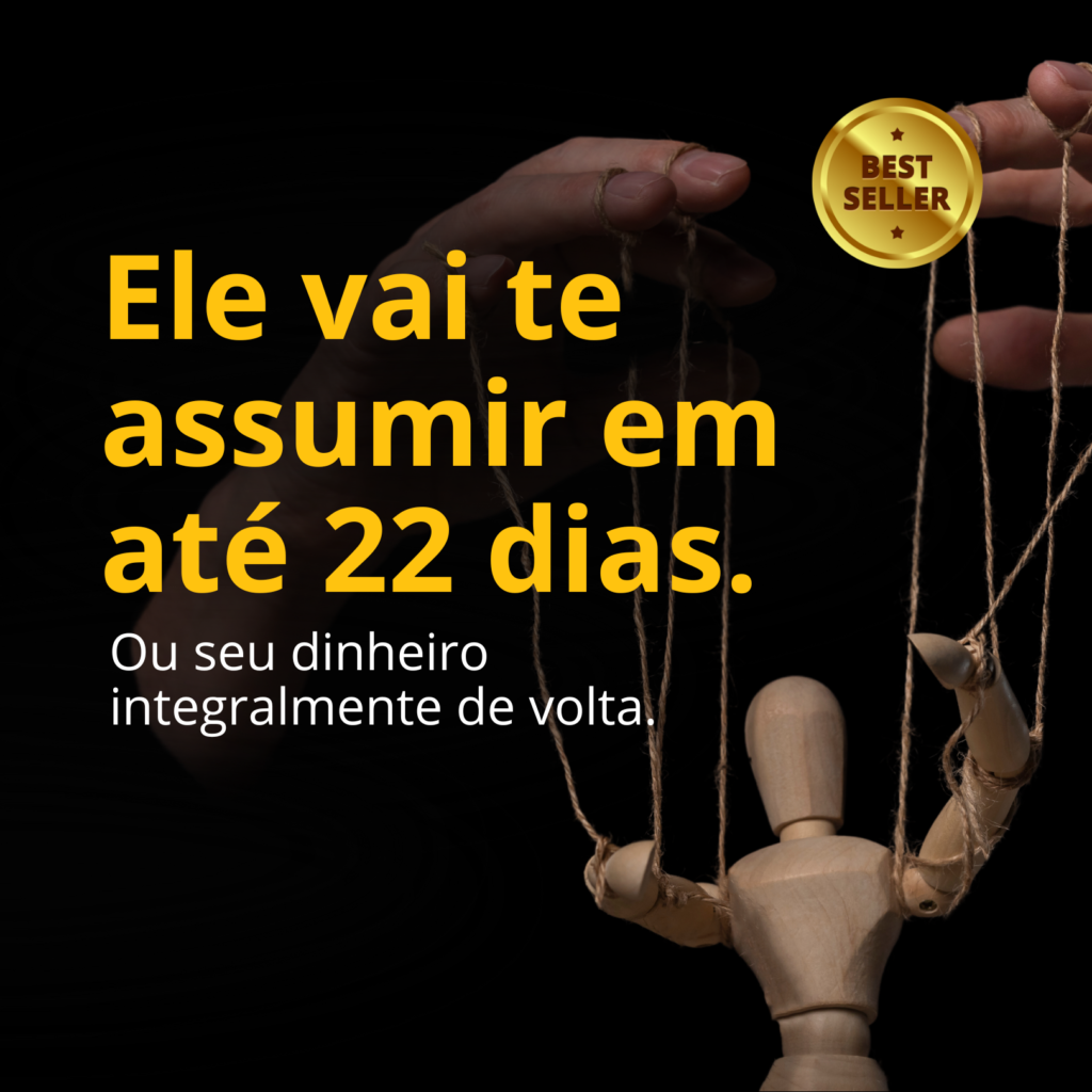 eBook: Ele vai te ASSUMIR em até 22 dias