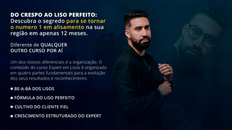 Método Expert em Lisos 2.0 por Matheus Lucena – “Como Alisar Cabelos com Segurança e Excelência”