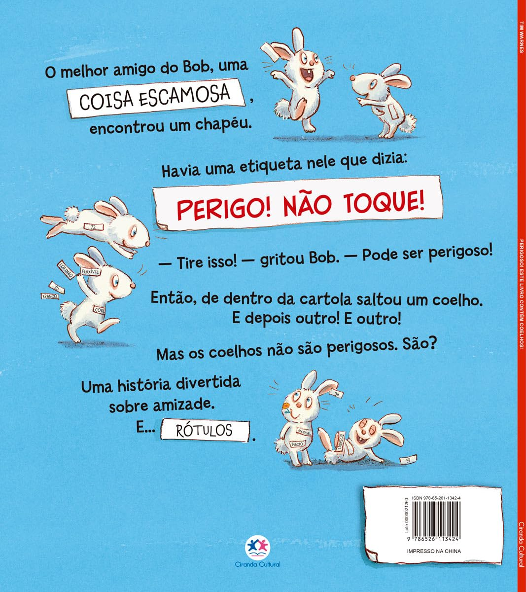 image-331 Perigoso! Este livro contém coelhos! por Tim Warnes | EBOOK PDF