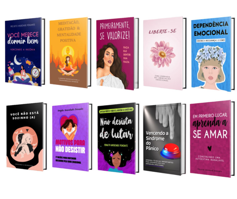 BOX TRANSFORMAÇÃO EMOCIONAL – 10 E-BOOKS INÉDITOS SOBRE SAÚDE MENTAL