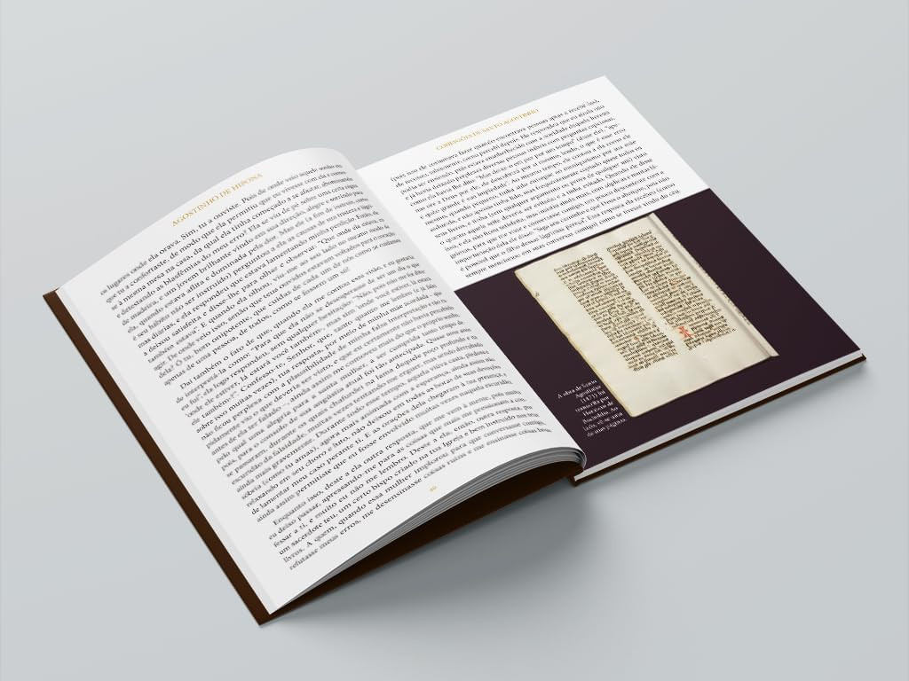 ebook Confissões de Santo Agostinho - Edição de Luxo Almofadada