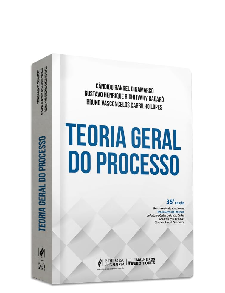 Livro Teoria Geral do Processo | 13 março 2024 por Cândido Rangel Dinamarco, Gustavo Henrique Righi, Ivahy Badaró