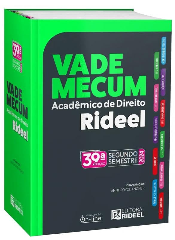 image-362 Livro Vade Mecum Acadêmico De Direito Rideel 2024 - 39ª Edição por Anne Joyce Angher | PDF