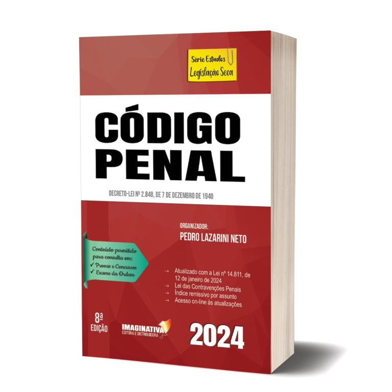 Livro Código Penal 2024: Atualizado por Cristiani Tomaz Venâncio | PDF