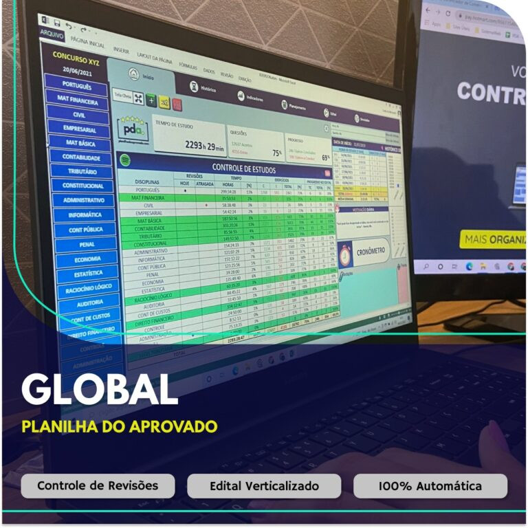 Global - Planilha do Aprovado