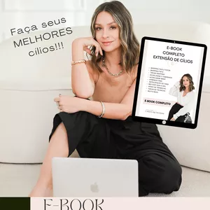 E-book Completo – Extensão de Cílios: Aprenda com Caroline Pedrini e Transforme sua Carreira