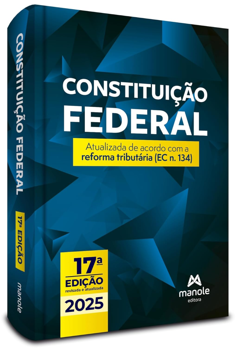 Constituição Federal: Atualizada de acordo com a reforma tributária (EC n. 134) por Editora Manole | eBook PDF
