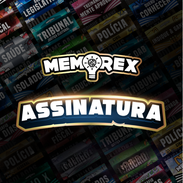 Assinatura Memorex: Memorização Acelerada para Concursos Públicos