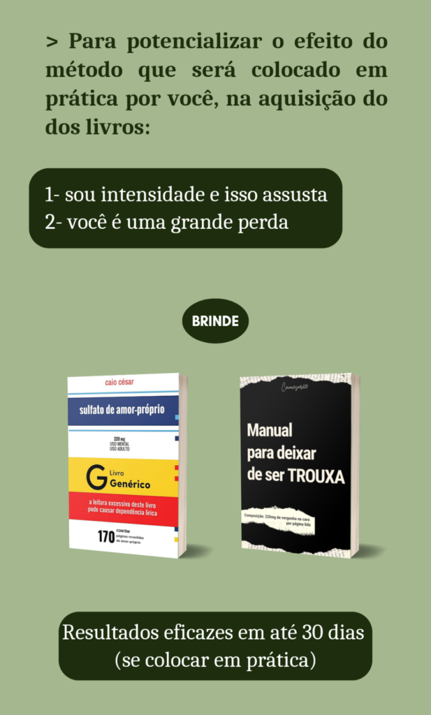A Chave para Relações Saudáveis: O Impacto da Autoestima no Seu Dia a Dia 4 livro sou intensidade e isso assusta voce e uma grande perda