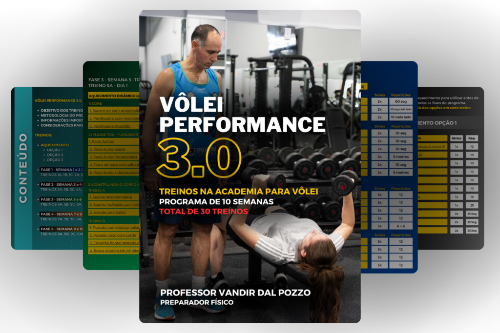 Vôlei Performance 3.0 – Treino Completo Para Aumentar Sua Força e Explosão no Vôlei LivroPDF