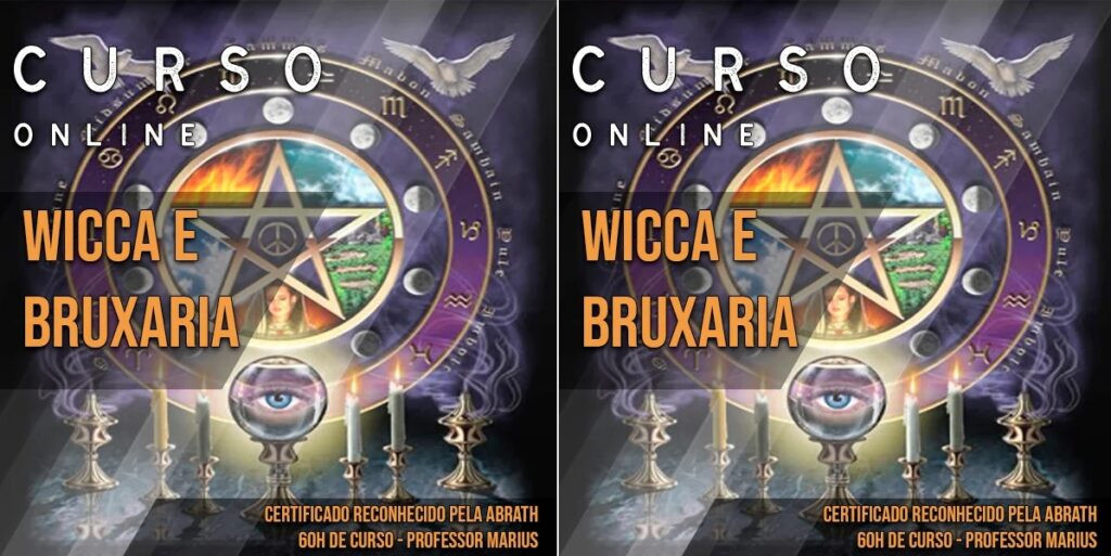 Curso de Wicca e Bruxaria com Certificado Reconhecido pela ABRATH – Formação Completa e Online 2 wicca e bruxaria curso