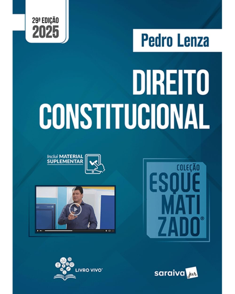 Coleção Esquematizado – Direito Constitucional – 29ª Edição 2025 | Pedro Lenza | Ebook