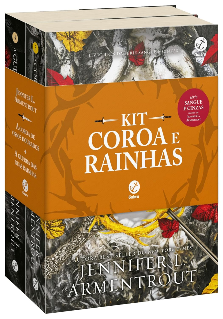 Kit Coroa e Rainhas (Vol. 3 e 4 Sangue e Cinzas) – Jennifer L. Armentrout | Ebook |