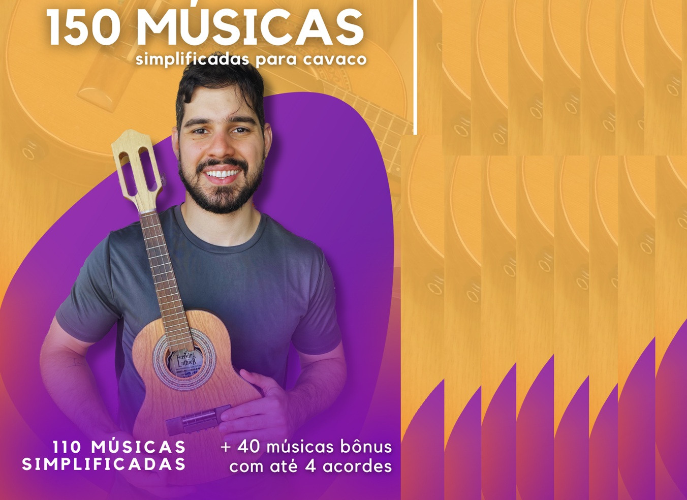 Aprenda Cavaquinho de Forma Fácil com o Curso “VOLUME 2 - Cifras Simplificadas” de Victor Varela – Acesso Imediato e Offline LivroPDF